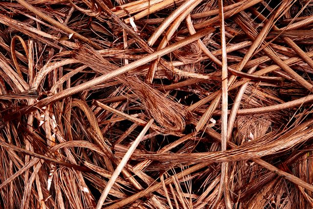 Bare copper wire scrap